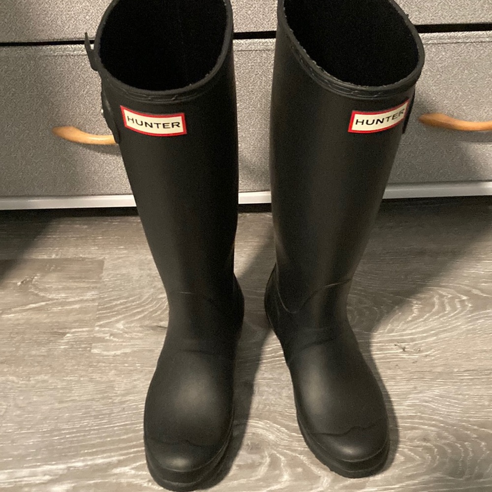 Hunter rain boots